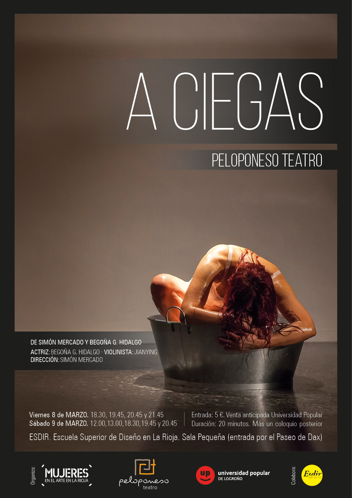 A Ciegas. Intervención Teatral en la Esdir. Mujeres en el Arte
