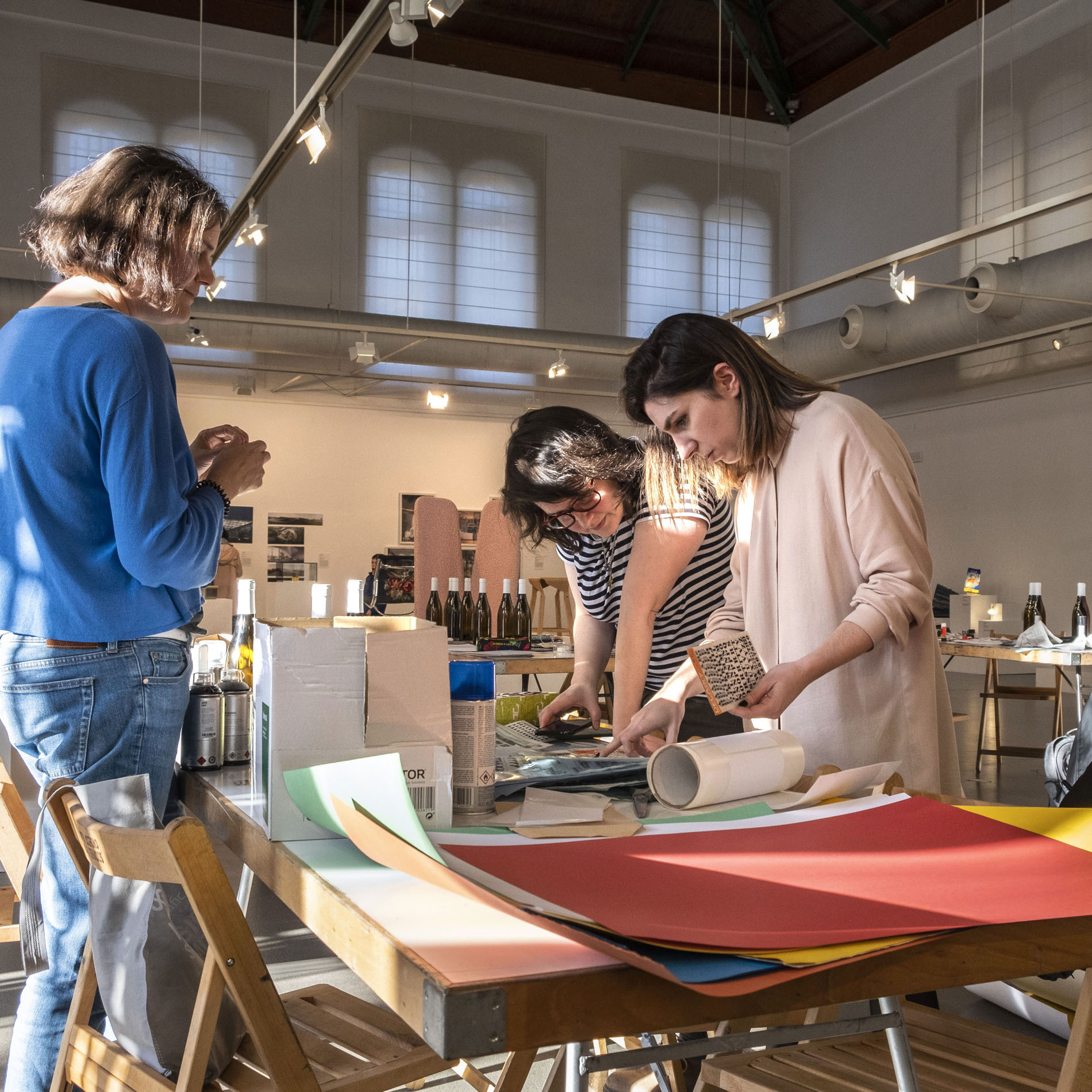 Ladissenyadora visita la Esdir