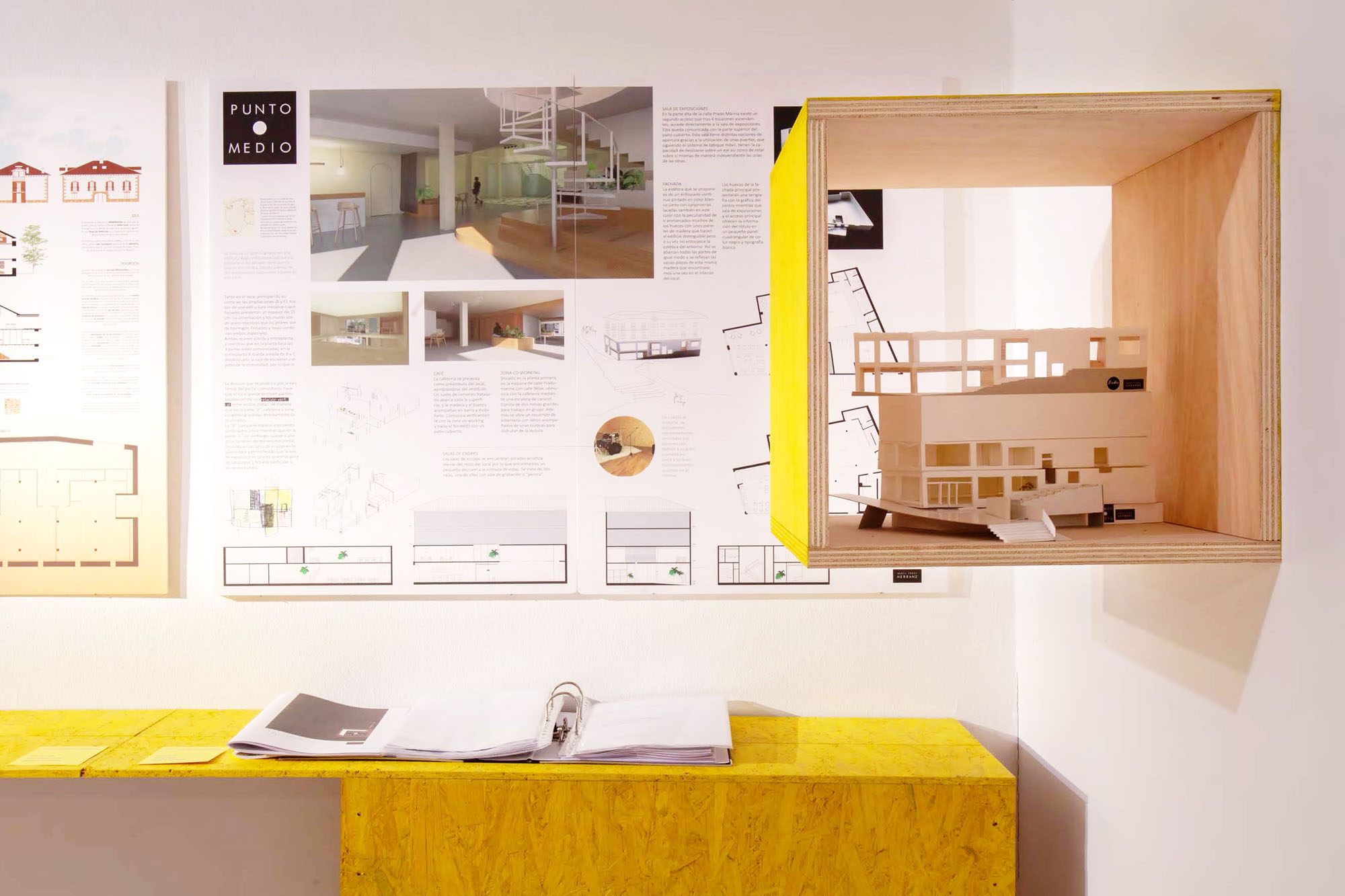 La Caja Amarilla. Exposición de los TFE 2018