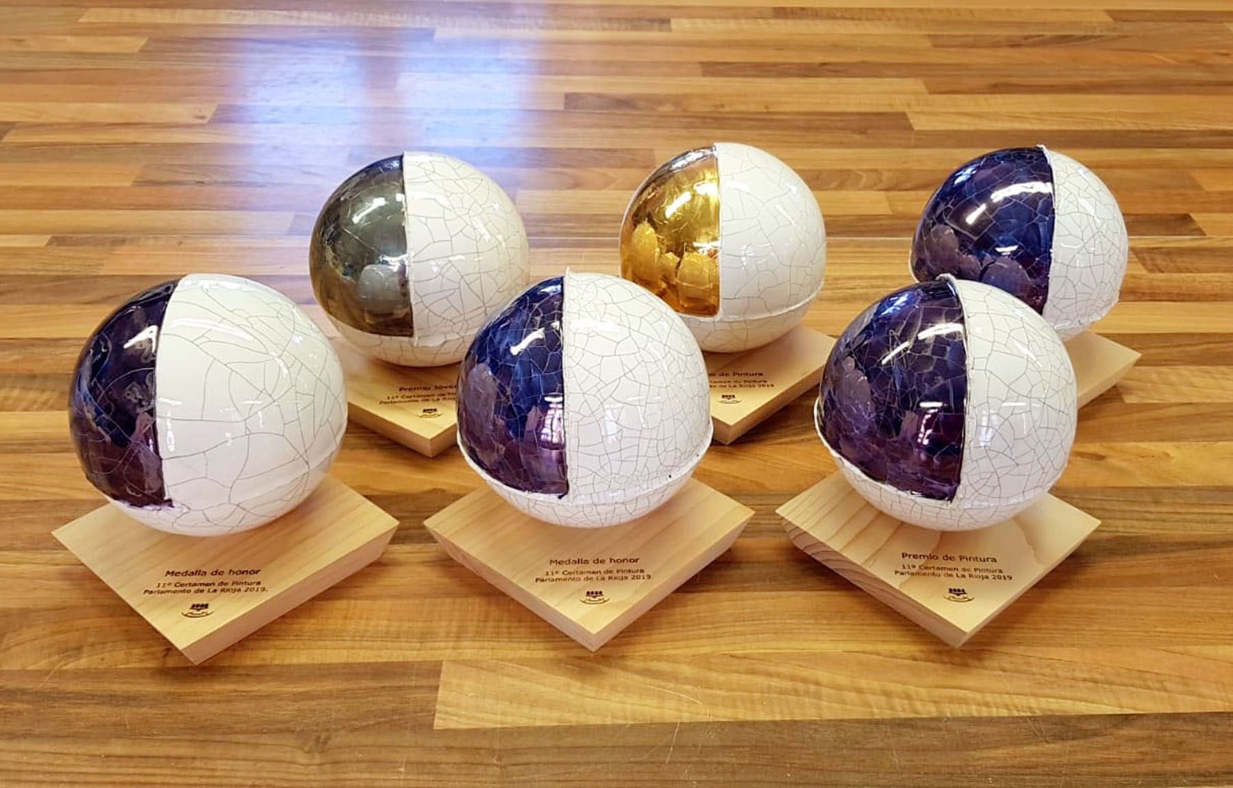 Entrega de premios del 11º Certamen de Pintura del Parlamento de La Rioja