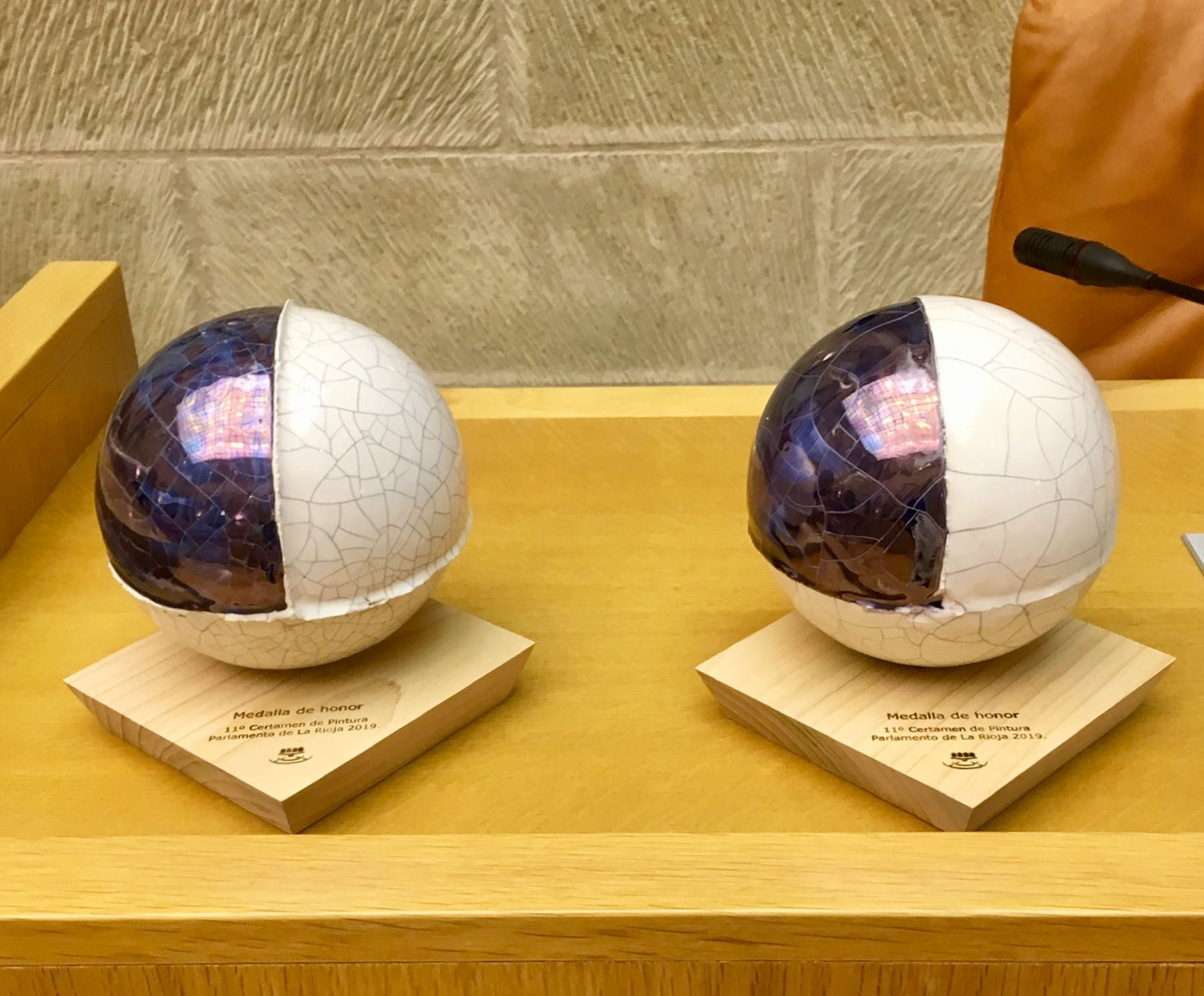Entrega de premios del 11º Certamen de Pintura del Parlamento de La Rioja