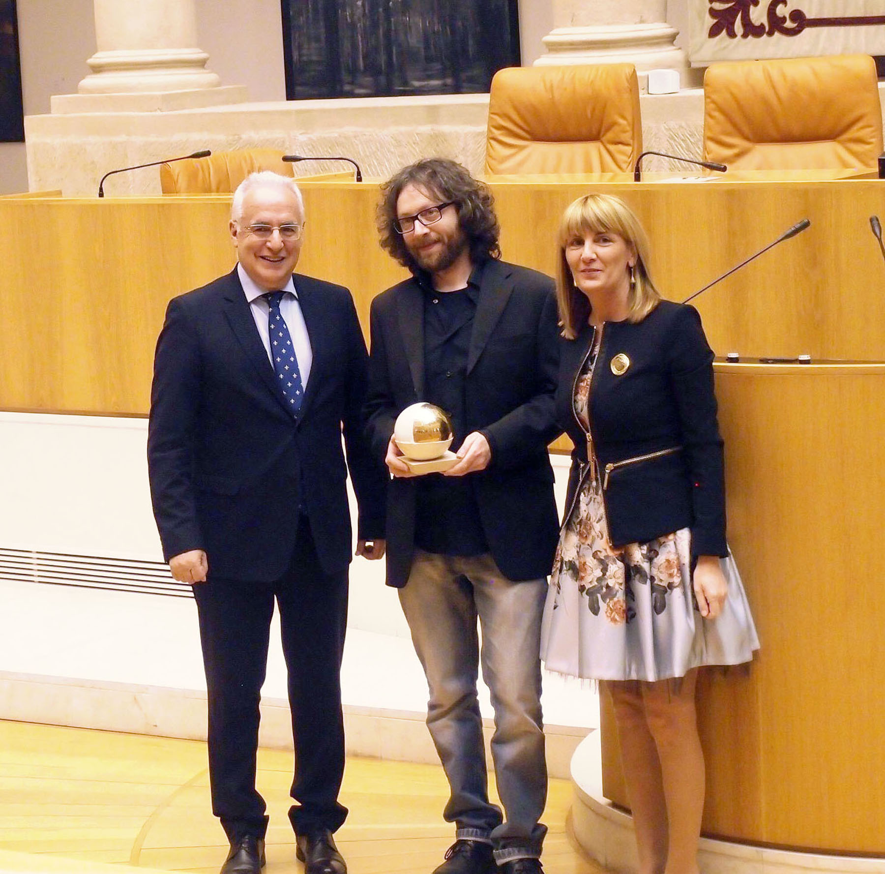 Entrega de premios del 11º Certamen de Pintura del Parlamento de La Rioja