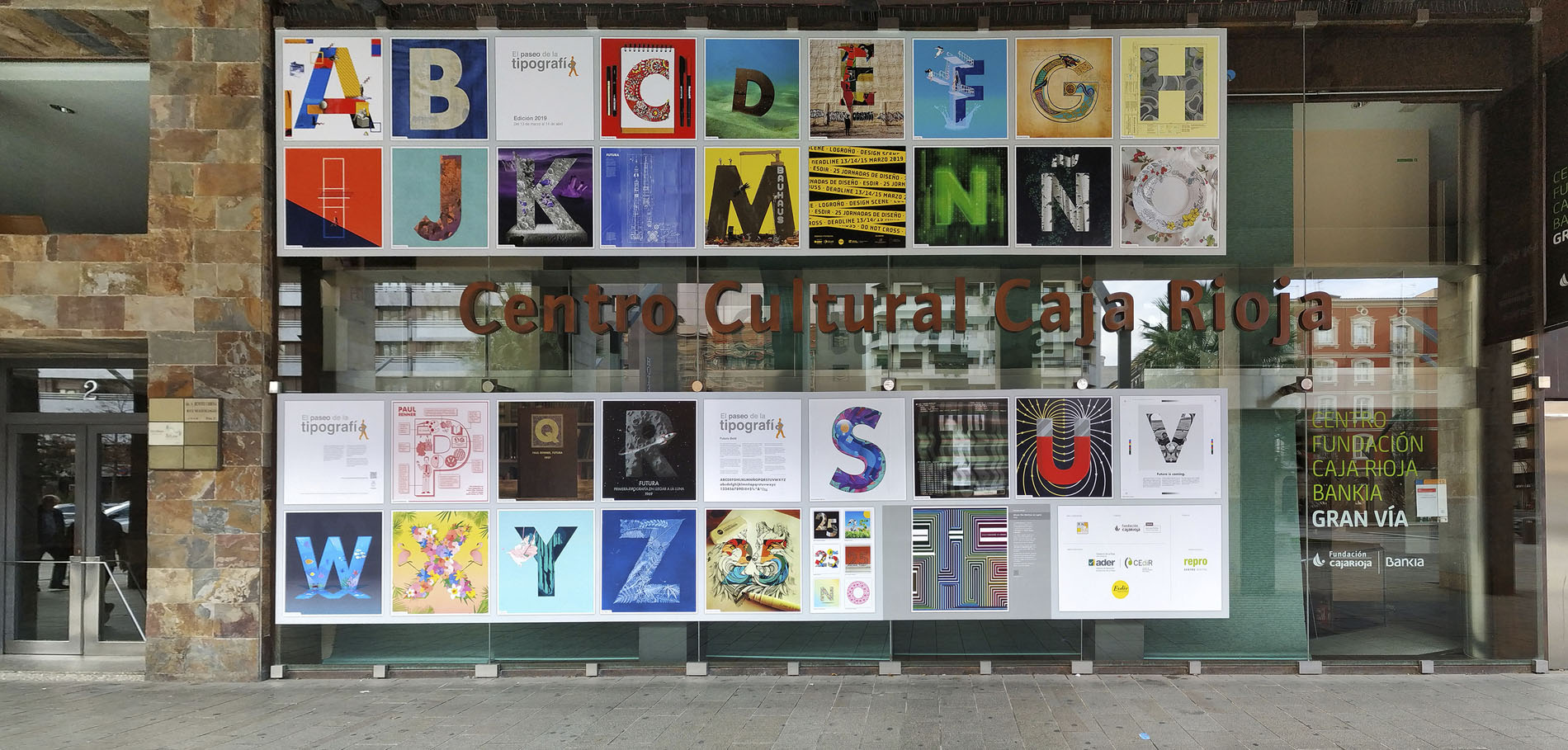 Paseo de la Tipografía. Futura. 2019