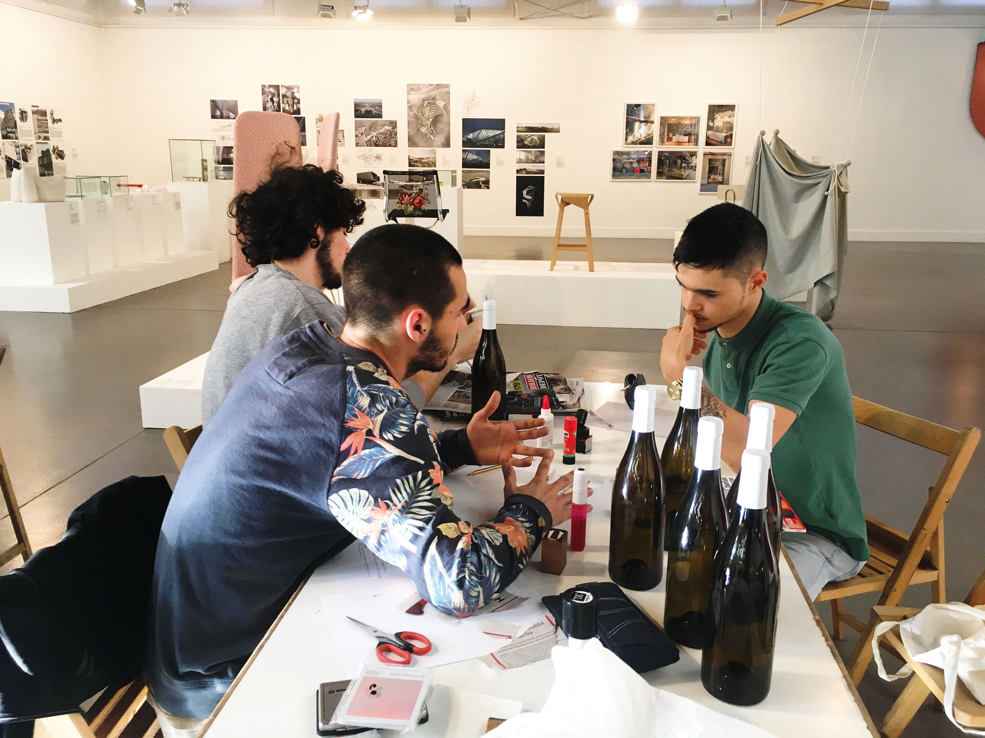 Ladissenyadora visita la Esdir