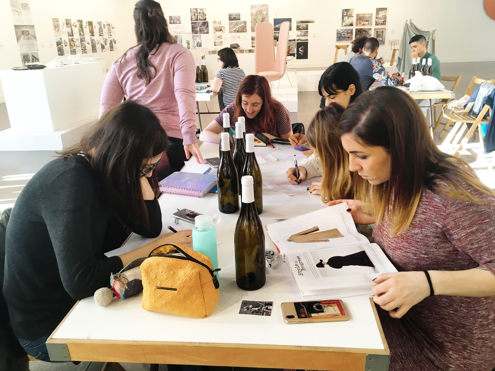 Ladissenyadora visita la Esdir