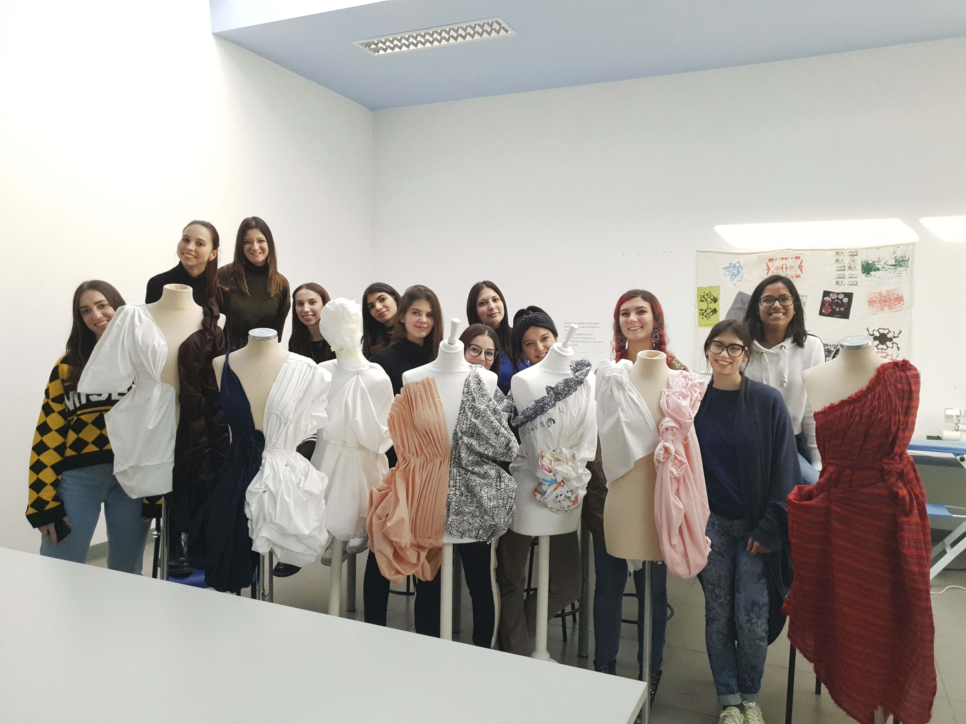 Taller "Tecniche creative per la moda eco sostenibile" en Brescia