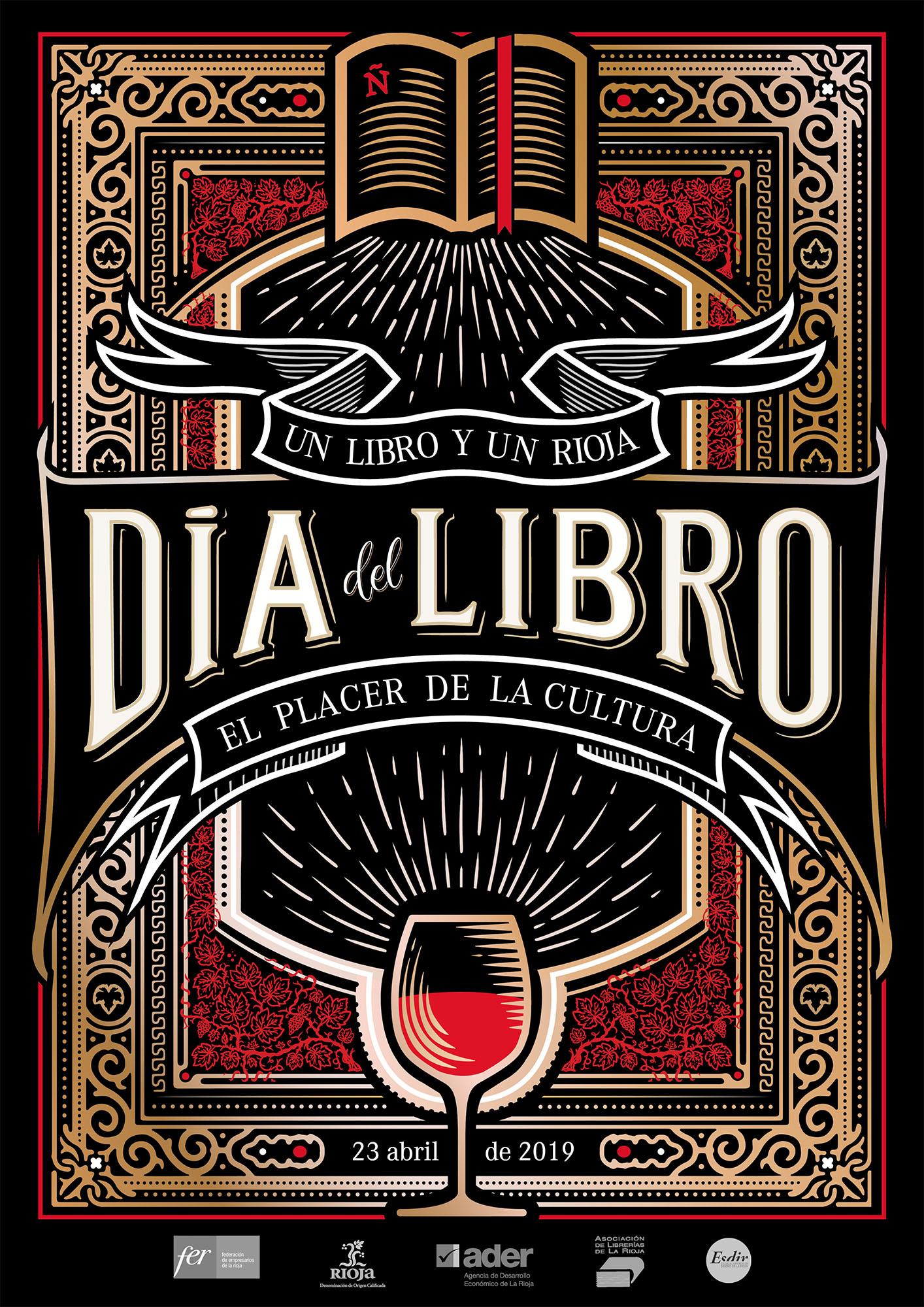 Leyre Chordá 1er premio en el concurso del Día del libro.