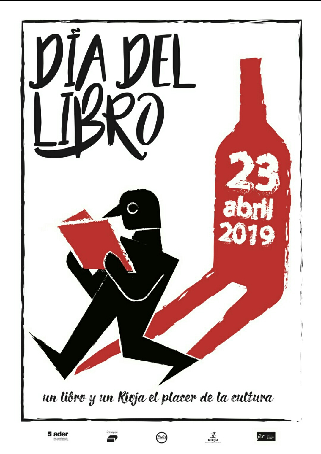 Leyre Chordá 1er premio en el concurso del Día del libro.