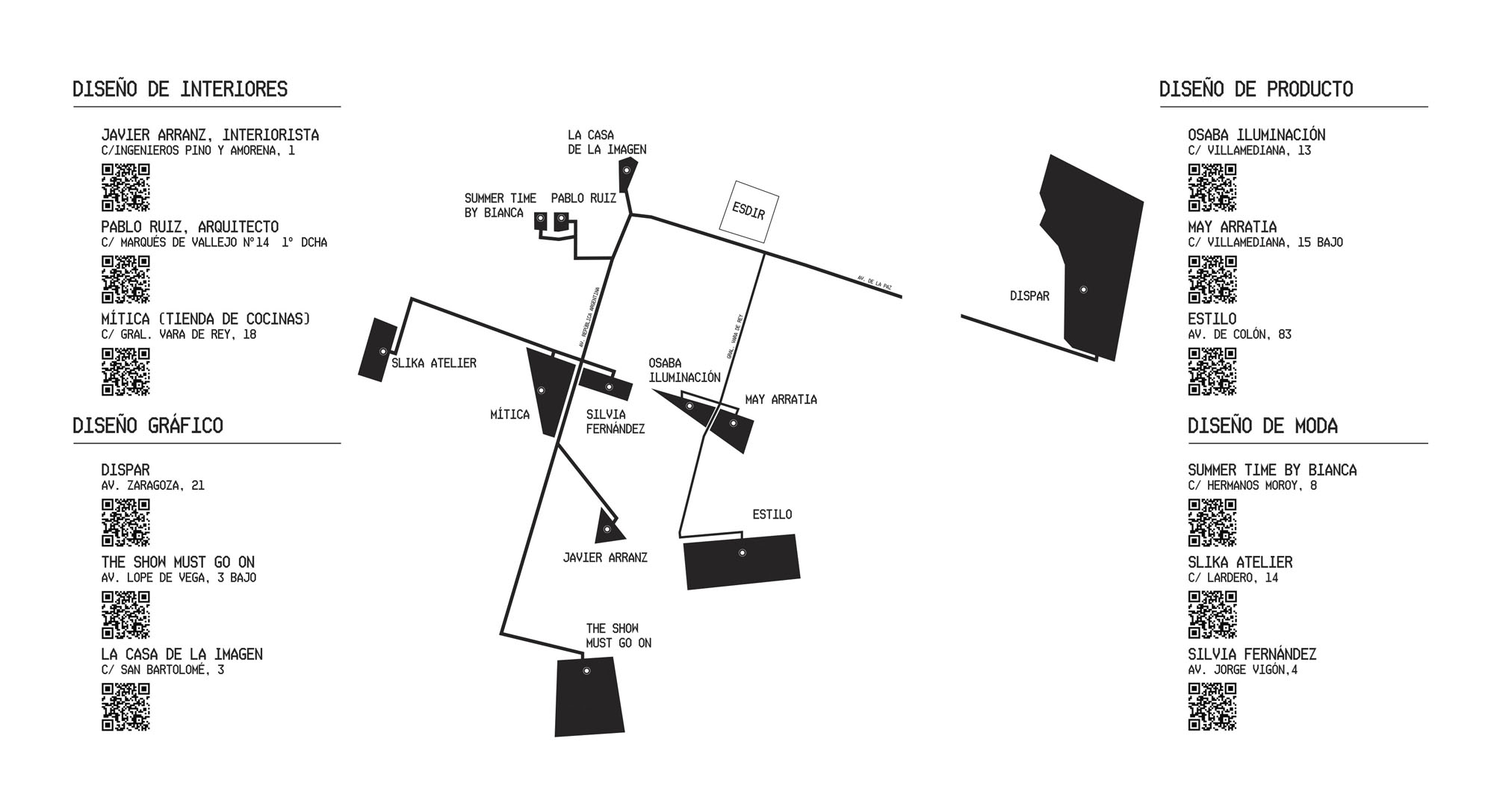 Otras Propuestas para la Gráfica del Design Walk '19