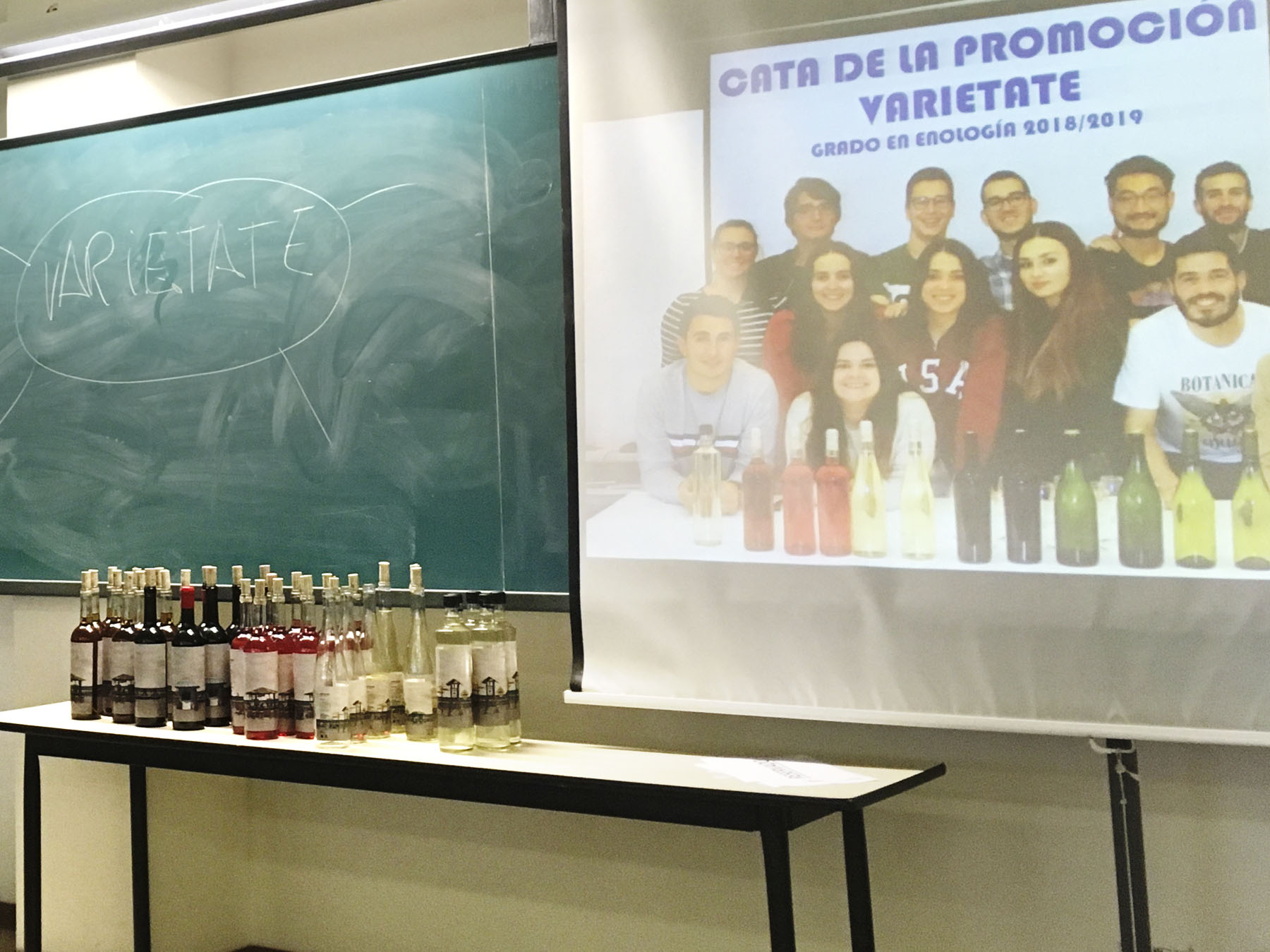 El packaging Puerto de Ebro en el Grado de Enología