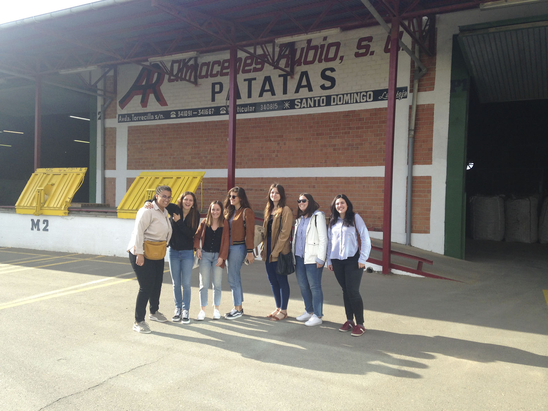 Visita del Máster de Packaging a Almacenes Rubio