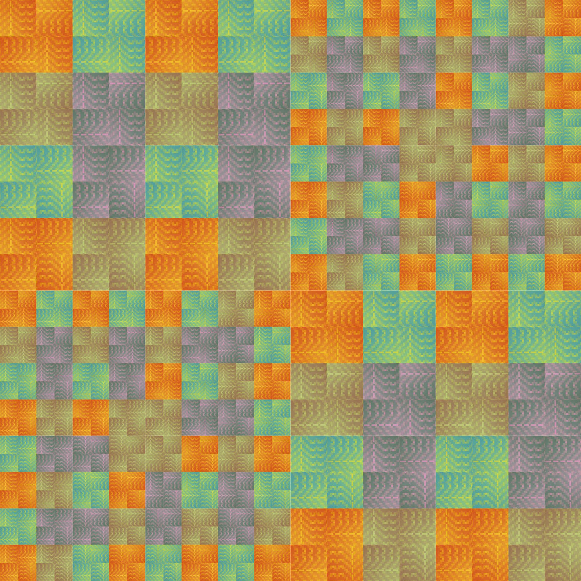 Taller “Color y textiles” de la profesora Laura Reynés