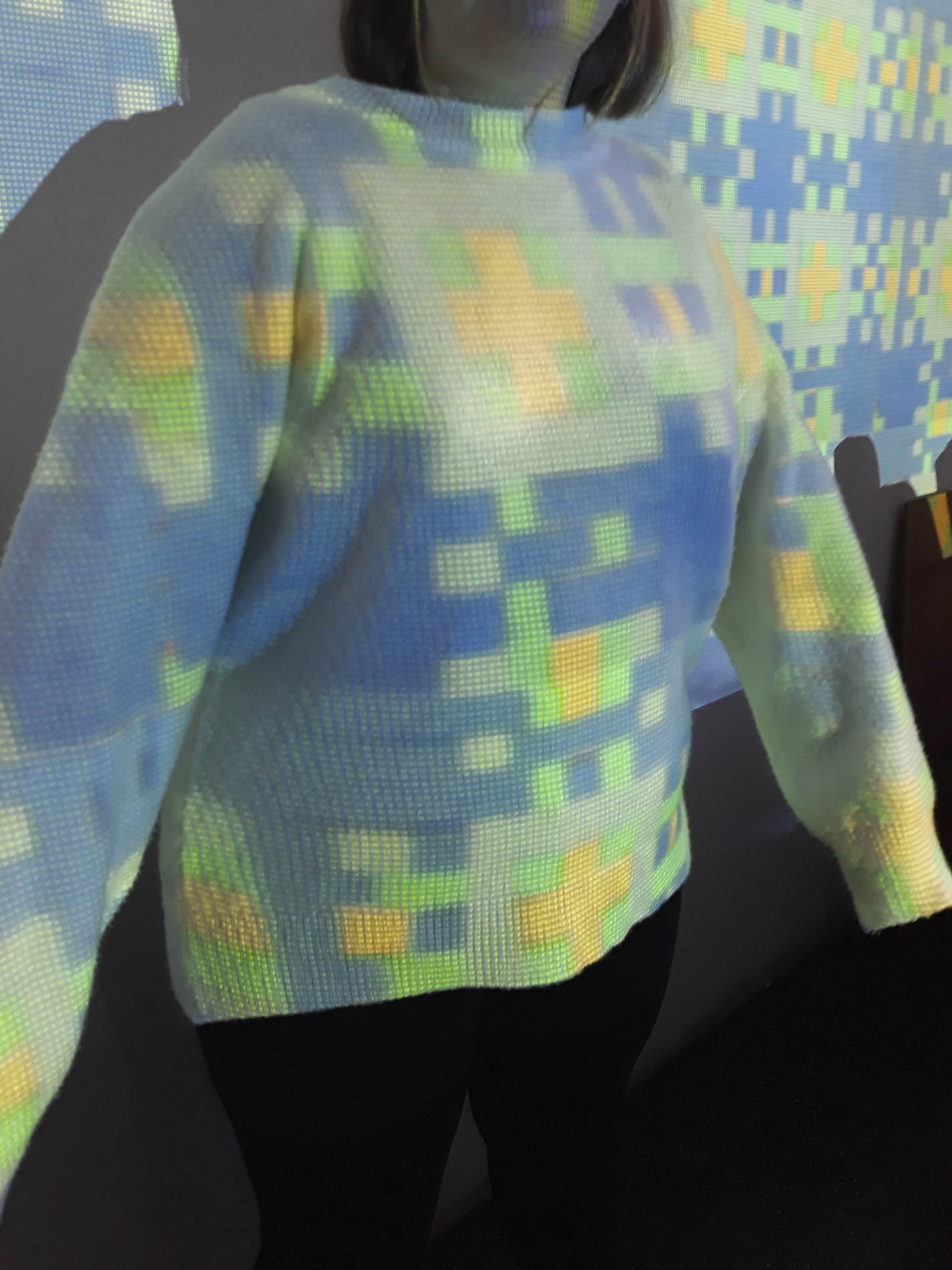 Taller “Color y textiles” de la profesora Laura Reynés