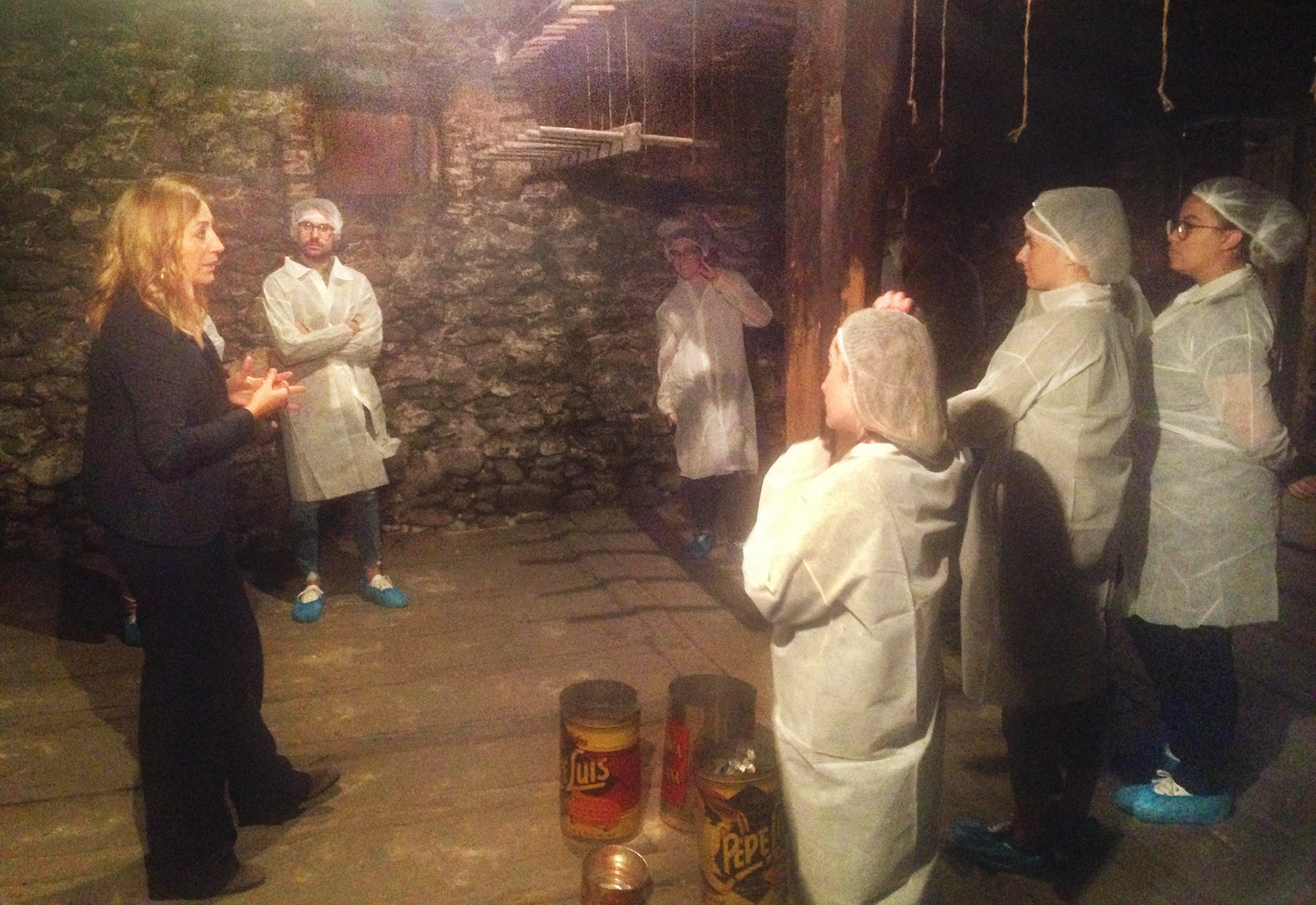 Visita del Máster de Packaging a Martínez Somalo