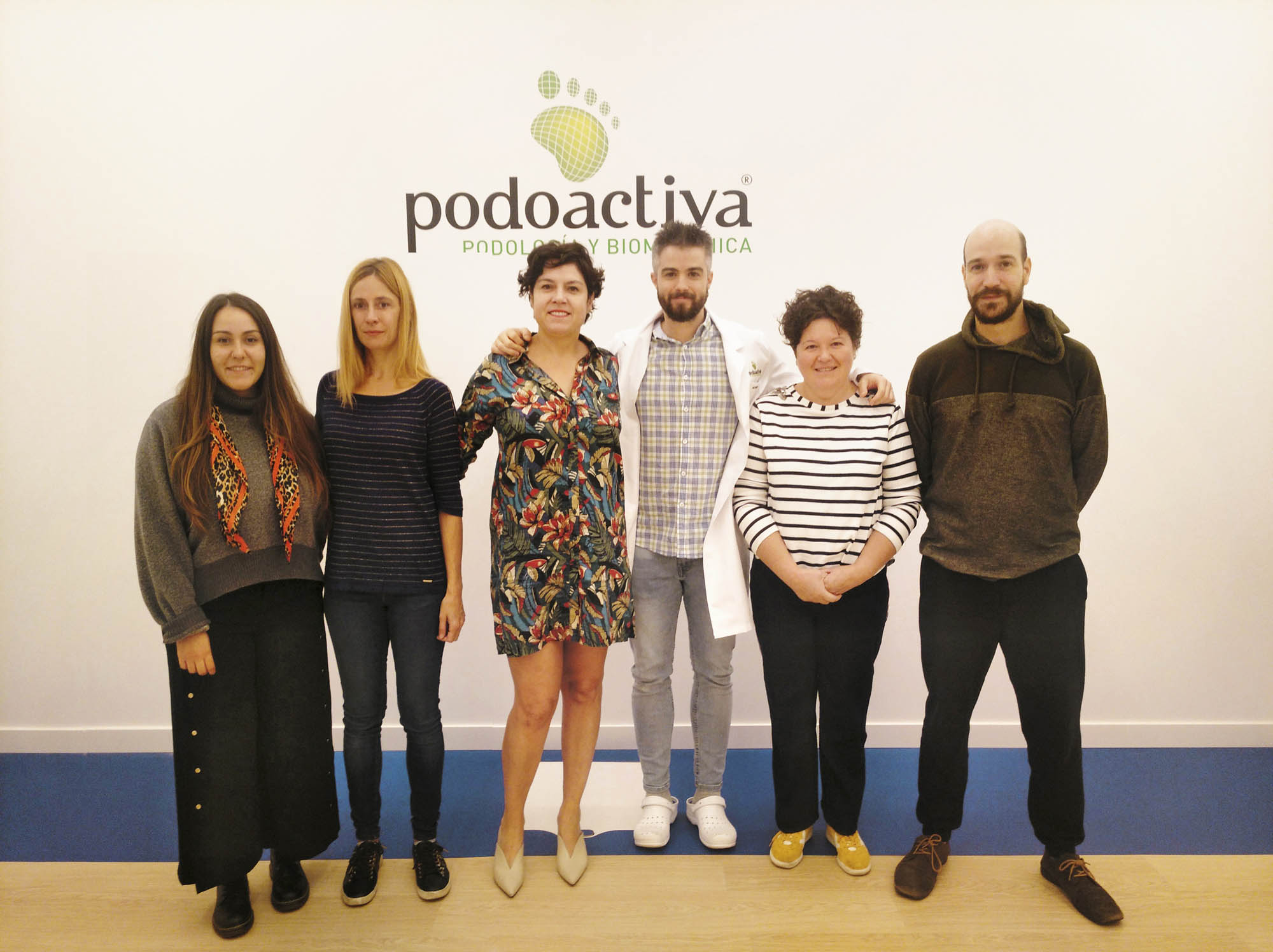 Visita del Máster de Calzado a la Clínica Podoactiva