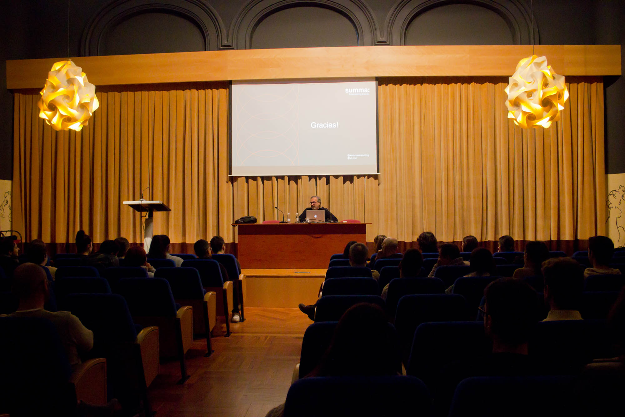 Conferencia de Josep Maria Mir en la Esdir