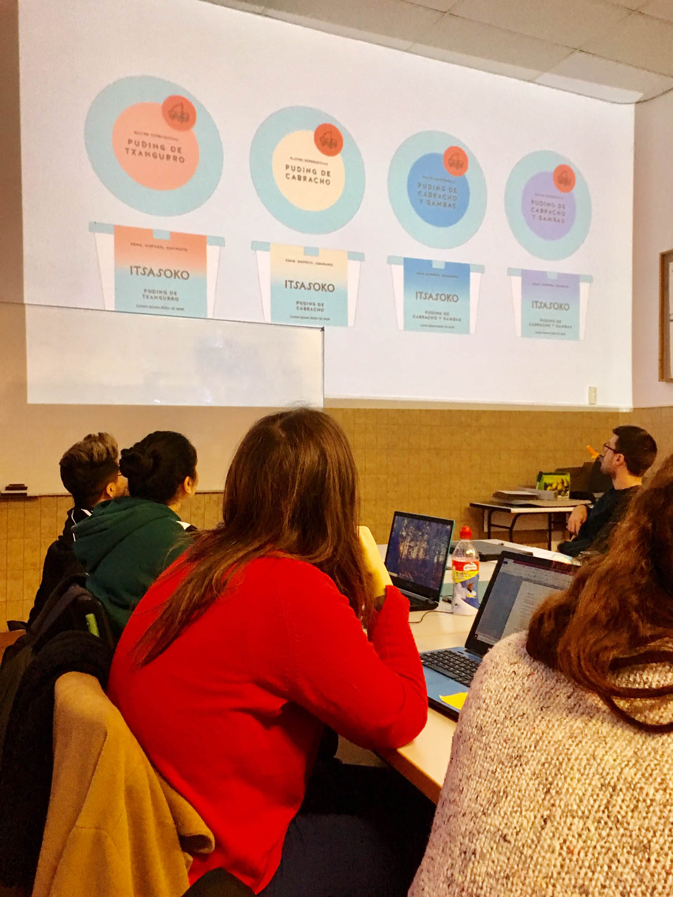 Angélica Barco en el Máster de Packaging