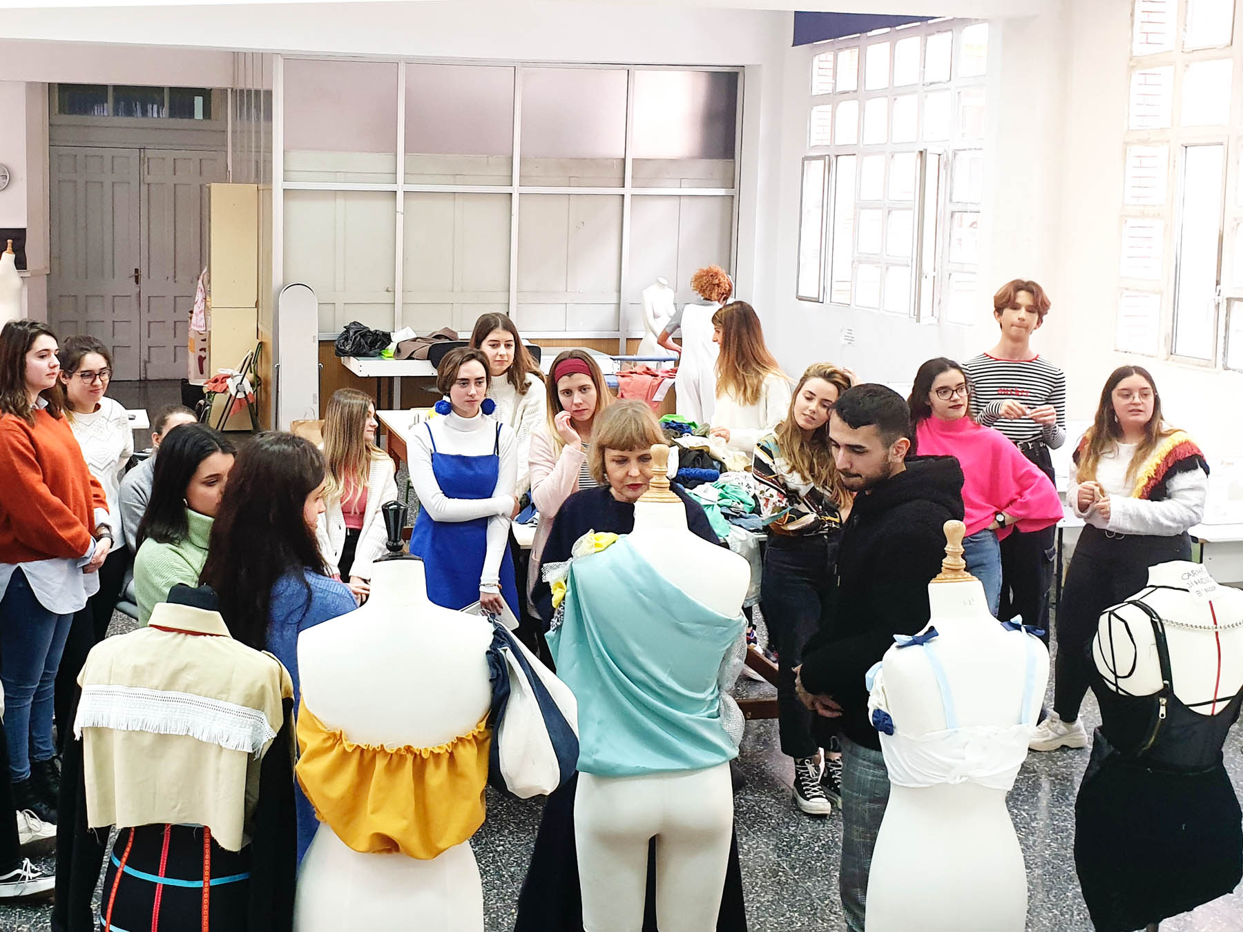 Taller de Moda Sostenible con Tytti Thusberg en la Esdir